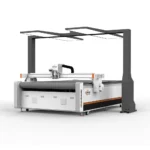 New Design 2026 Oscillating Knife Cutting Machine for Leather, Auto Feed & Contour Cut - Image 4