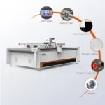 Realtop 2026 CNC Oscillating Knife Cutter High-Precision Fixed Bed - Image 3
