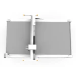 Realtop 2026 CNC Vibrating Knife Cutter for Corrugated Pizza Boxes - Image 4