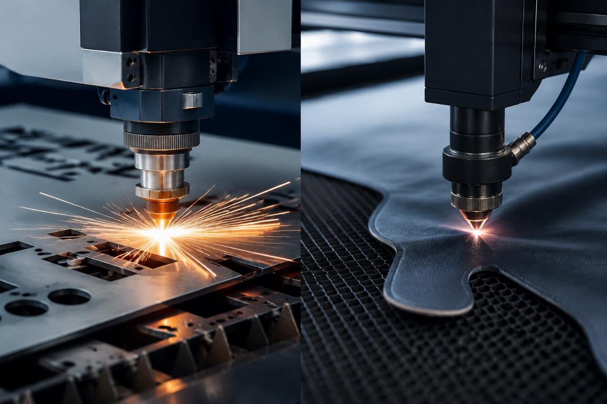 Comparison of different CNC applications Traditional metal CNC vs flexible material cutting