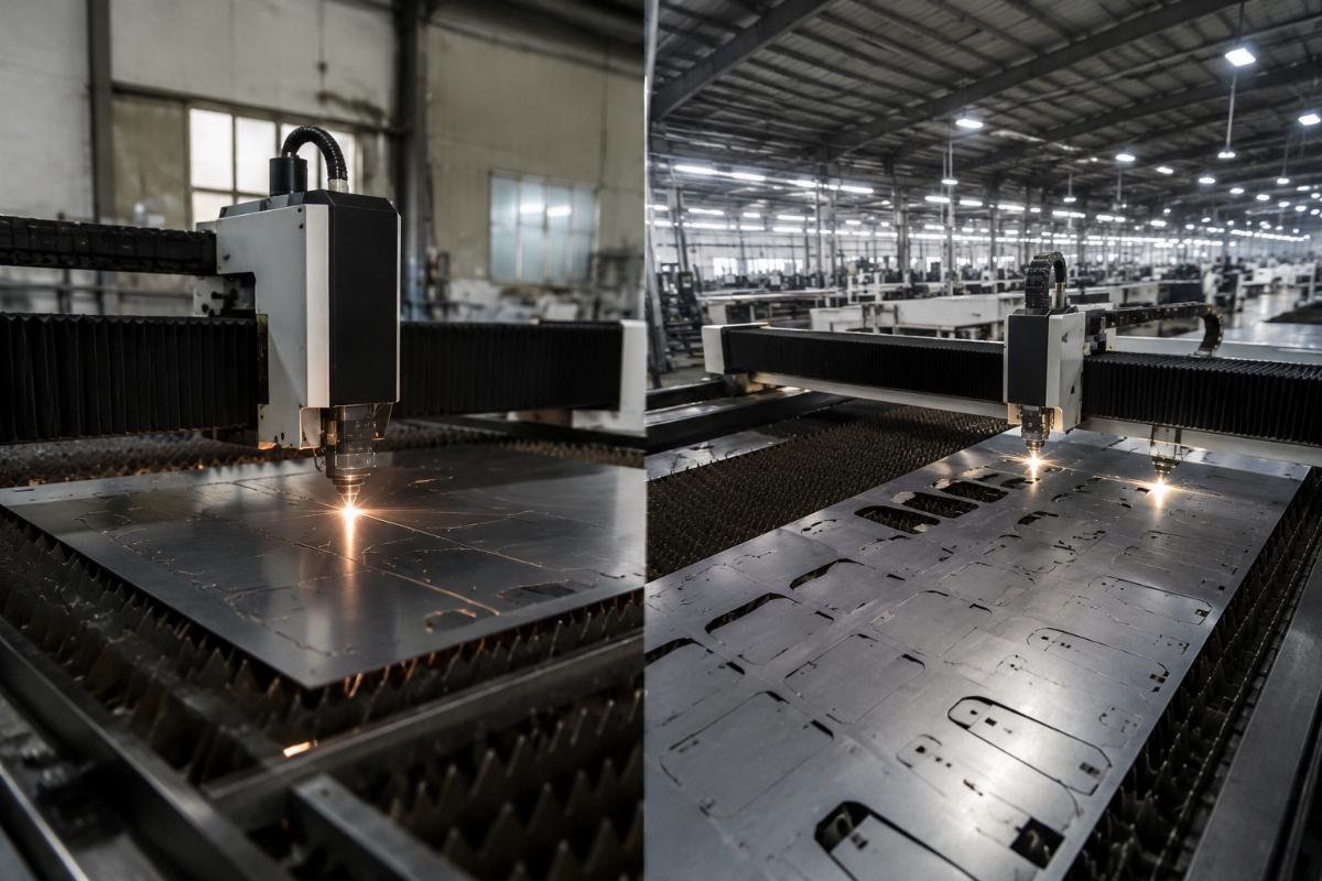 Different scale garment factory cutting operations Comparison of small and mid-size factory operations