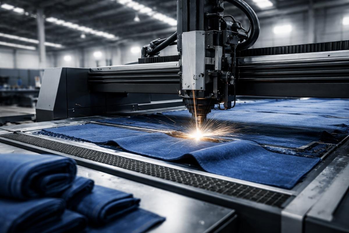 denim fabric cutting equipment