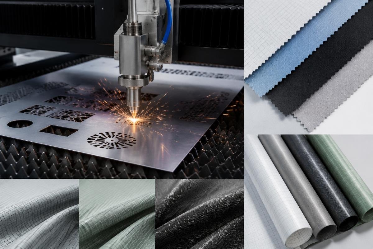 Types of anti-static fabrics Anti-static fabric samples